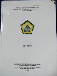 PROFIL HASIL AKREDITASI PAUD DAN PNF DI KABUPATEN BENGKULU UTARA DAN MUKOMUKO TAHUN AJARAN 2016 & 2017