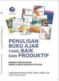 Penulisan Buku Ajar yang Baik dan Produktif