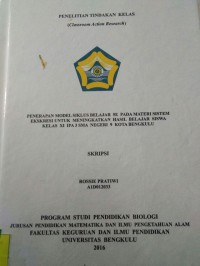 PENERAPAN MODEL SIKLUS BELAJAR 5E PADA MATERI SISTEM EKSKRESI UNTUK MENINGKATKAN HASIL BELAJAR SISWA KELAS XI IPA 3 SMA NEGERI 9 KOTA BENGKULU