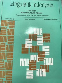 Linguistik Indonesia