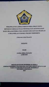 AN ANALYSIS OF MISUSED ARTICLES IN STUDENTS' THESE OF ENGLISH EDUCATION STUDY PROGRAM OF UNIVERSITAS BENGKULU