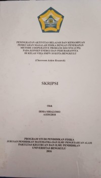 PENERAPAN MODEL PEMBELAJARAN LANGSUNG (DIRECT INSTRUCTION) UNTUK MENINGKATKAN HASIL BELAJAR BIOLOGI SISWA KELAS XC SMA NEGERI 6 KOTA BENGKULU
