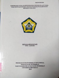 KEBERHASILAN DALAM MENINGKATKAN PENGELOLAAN USAHA TOKO DONNA KUE DI KECAMATAN PASAR MANNA KABUPATEN BENGKULU SELATAN