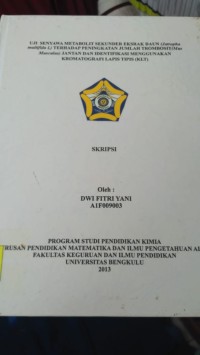 UJI SENYAWA METABOLIT SEKUNDER EKSTRAK DAUN TERHADAP PENINGKATKAN JUMLAH TROMBOSIT (Mus musculus ) JANTAN DAN IDENTIFIKASI MENGGUNAKAN KROMATOGRAFI LAPIS TIPIS (KLT)