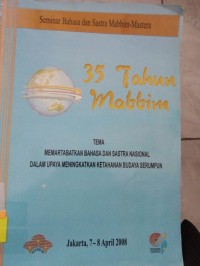 35 TAHUN  MABBIN