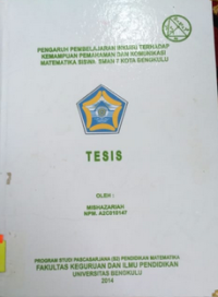 PENGARUH PEMBELAJARAN INKUIRI TERHADAP KEMAMPUAN PEMAHAMAN DAN KOMUNIKASI MATEMATIKA SISWA SMAN 7 KOTA BENGKULU