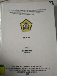 PENERAPAN MODEL PEMBELAJARAN BERMAIN PERAN PADA POKOK BAHASAN SISTEM PEREDARAN DARAH MANUSIA SEBAGAI UPAYA MENINGKATKAN  HASIL BELAJAR BIOLOGI SISWA KELAS VIII D SMP NEGERI 17 KOTA BENGKULU