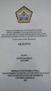 ENGLISH TEACHERS' STRATEGIES IN USING POWER POINT AS A TEACHING MEDIA AT SMAN 5 KOTA BENGKULU