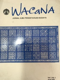 Wacana (Jurnal Ilmu Pengetahuan Budaya)