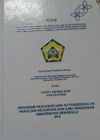 ANALISIS KERAGAMAN DNA  Metroxylon sagu DI KOTA BENGKULU BERDASARKAN SIMPLE SEQUENCE REPEAT (SSR) MARKER DAN IMPLEMENTASINYA PADA PEMBELAJARAN INTERGRATED SCIENCE