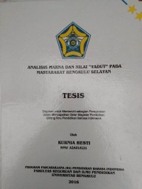 ANALISIS MAKNA DAN NILAI 