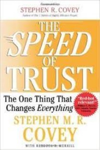 THE SPEED OF TRUST