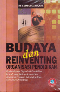 Budaya dan reinventing organisasi pendidikan