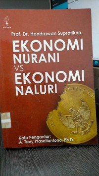 EKONOMI NURANI VC EKONOMI NALURI