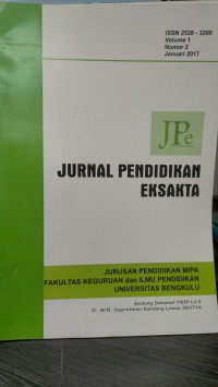 Image of JURNAL PENDIDIKAN EKSATA