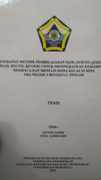 PENERAPAN MODEL PEMBELAJARAN SQ3R