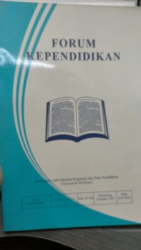 JURNAL FORUM KEPENDIDIKAN