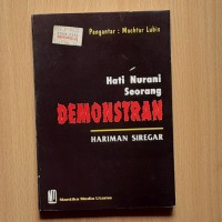 Hati Nurani Seorang Demonstran