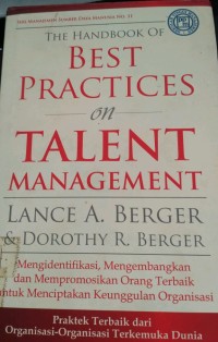 THE HANDBOOK OF BEST PRACTICES