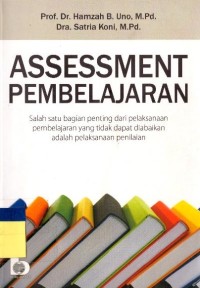 ASSESSMENT PEMBELAJARAN