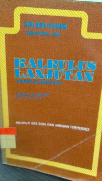KALKULUS LANJUTAN