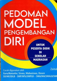 PEDOMAN MODEL PEMBANGAN DIRI UNTUK PESERTA DIDIK DI SEKOLAH