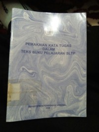 PEMAKAIAN KATA TUGAS DALAM  TEKS BUKU PEMBELAJAARAN