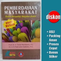 PEMBERDAYAAN MASYRAKAT