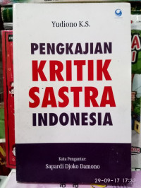 PENGKAJIAN  KRITIK SASTRA INDONESIA