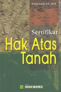 Sertifikat hak atas tanah