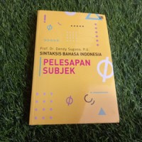 SINTAKSIS BAHASA INDONESIA PELEPASAN SUBJEK