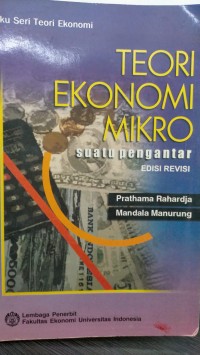 TEORI EKONOMI MIKRP SUATU PENGANTAR EDISI REVISI