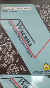 Image of WACANA JURNAL PENELITIAN BAHASA, SASTRA DAN PENGAJARAN