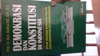 DEMOKRASI DAN KONSTITUSI DI INDONESIA