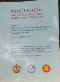 proceeding the 2015 international seminar on education