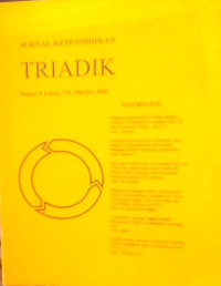 JURNAL KEPENDIDIKAN TRIADIK