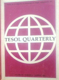 TESOL QUARTERLY