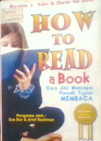 HOW TO READ A BOOK