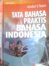 TATA BAHASA PRAKTIS BAHASA INDONESIA