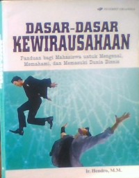 DASAR- DASAR KEWIRAUSAHAAN