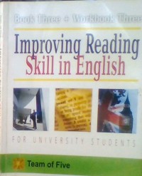 IMPROVING READING SKILL IN ENGLISH