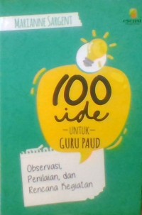 100 IDE UNTUK GURU PAUD