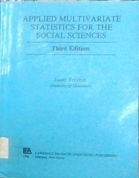 APPLIED MULTIVARIATE STATISTICT FOR THE SOCIAL SCIENCES