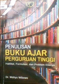 PENULISAN BUKU AJAR PERGURUAN TINGGI
