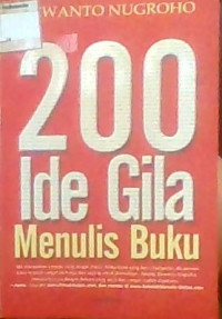 200 IDE GILA MENULIS BUKU