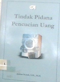 tindak pidana pencucian uang