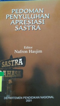 PEDOMAN PENYULUHAN APRESIASI SASTRA
