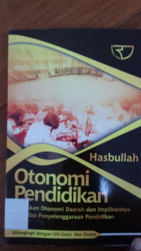 Otonomi Pendidikan
