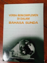 VERBA BERKOMPLEMEN DI DALAM BAHASA SUNDA