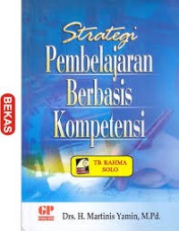 STRATEGI PEMBELAJARAN BERBASIS KOMPETENSI